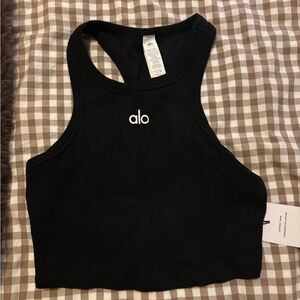 ALO Yoga Black Aspire Tank